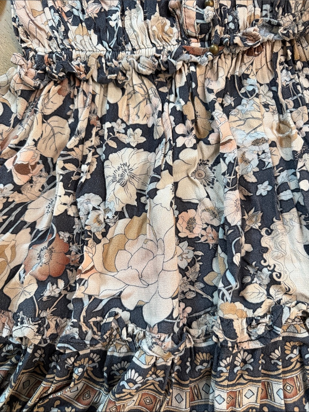 Spell Amethyst Boho Mini Dress - Picture 4 of 4